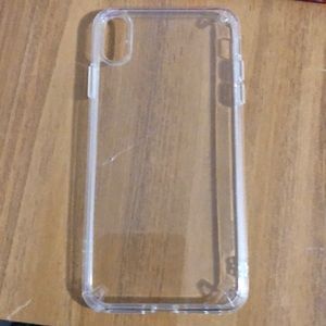 Clear iPhone XS Max phone case